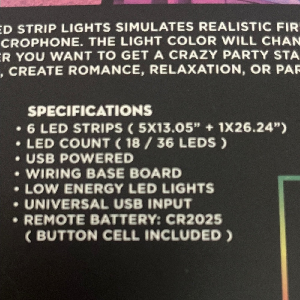 Vibe Multicolor Firework LED Light - Picture 5 of 7